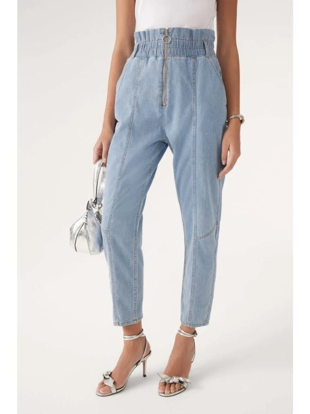 Ba&sh lony high waisted jeans 6 - Picture 4 of 11